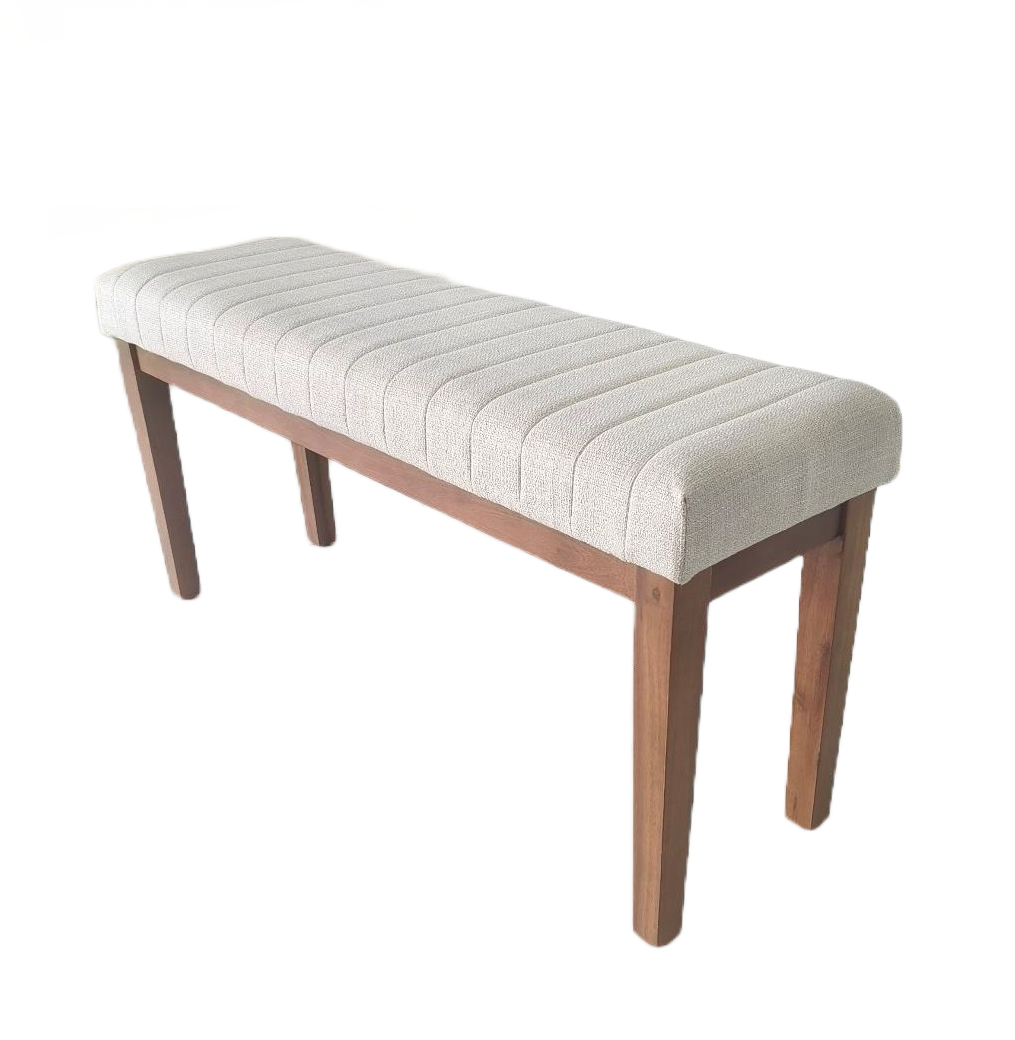 VENUS Bench Fuzhou Grey Linen color - stylish bench for any space | Image 2 | InSTYLE Home & Rugs
