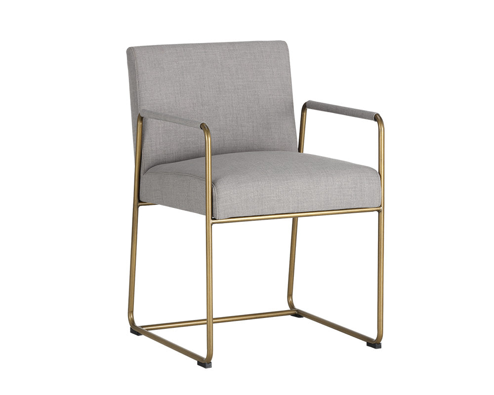 Balford Dining Armchair - elegant seating for dining areas | Image 2 | InSTYLE Home & Rugs
