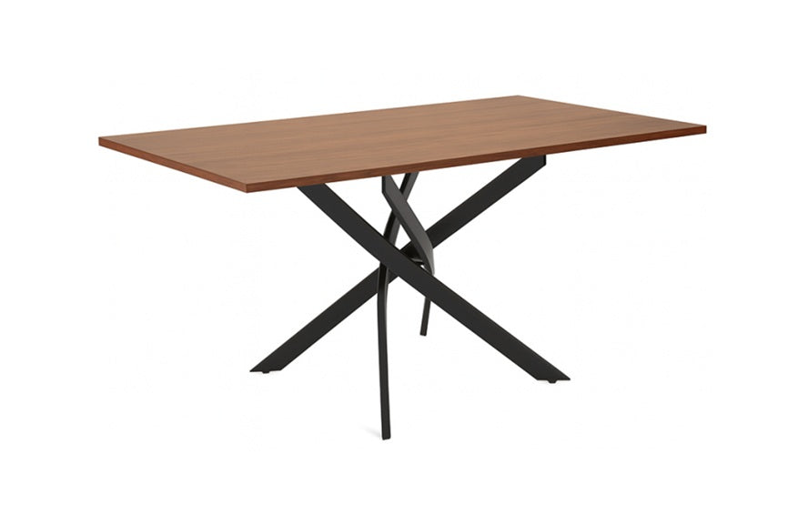 VICTOR WALNUT VENEER GY-DT-93WAL Rectangle Dining Table - stylish dining tables for gatherings | Image 2 | InSTYLE Home & Rugs