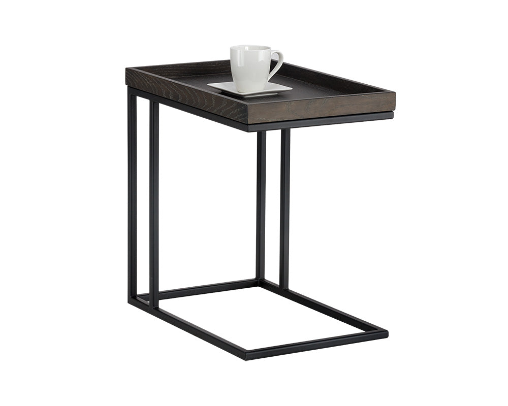 Arden C- Shaped Side Table - accent tables for living rooms | Image 1 | InSTYLE Home & Rugs
