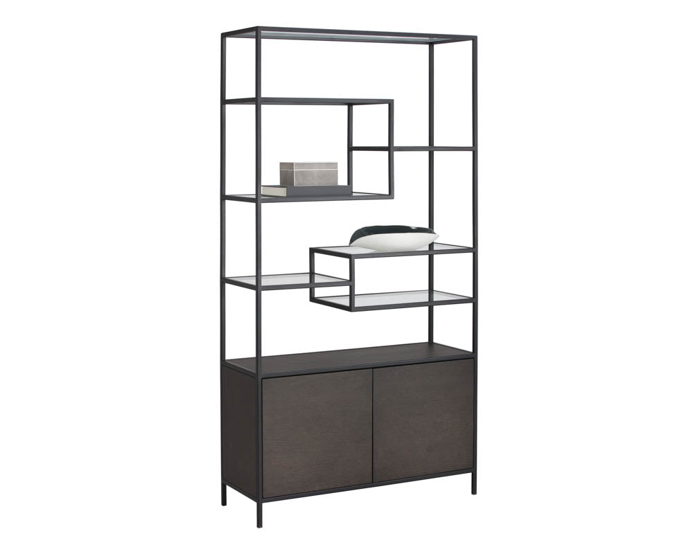 Stamos Bookcase - elegant cabinets for any room | Image 1 | InSTYLE Home & Rugs