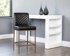 Leighland Counter Stool - sleek stools for kitchen bars | Image 8 | InSTYLE Home & Rugs