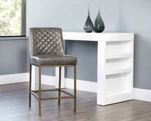 Leighland Counter Stool - sleek stools for kitchen bars | Image 14 | InSTYLE Home & Rugs