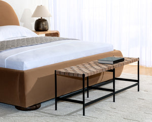 Omari Bench - durable benches with modern style | Image 2 | InSTYLE Home & Rugs