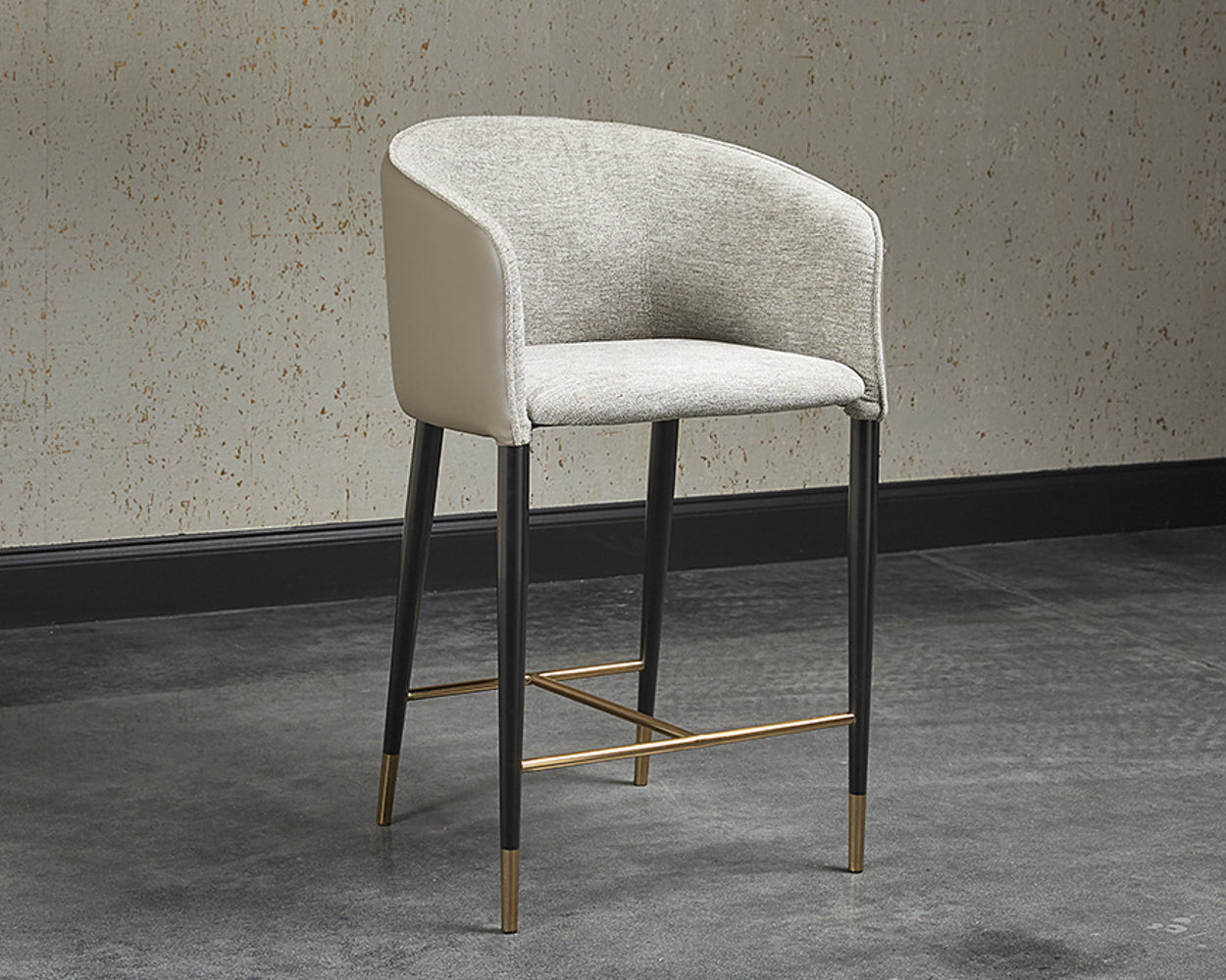 Asher Counter Stool - sleek stools for kitchen bars | Image 2 | InSTYLE Home & Rugs