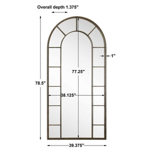 Dillingham Arch Mirror - full-length mirror for creating the illusion of space and light | Image 7 | InSTYLE Home & Rugs