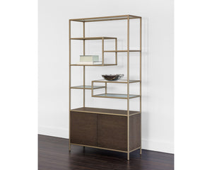 Stamos Bookcase - elegant cabinets for any room | Image 2 | InSTYLE Home & Rugs