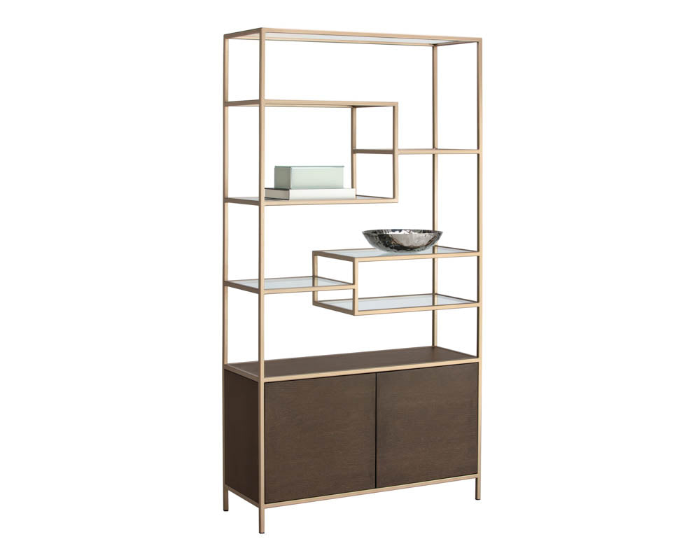 Stamos Bookcase - elegant cabinets for any room | Image 1 | InSTYLE Home & Rugs