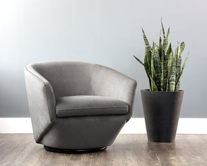 Treviso Swivel Lounge Chair - comfortable chairs for relaxation | Image 4 | InSTYLE Home & Rugs