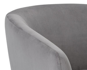 Treviso Swivel Lounge Chair - comfortable chairs for relaxation | Image 8 | InSTYLE Home & Rugs