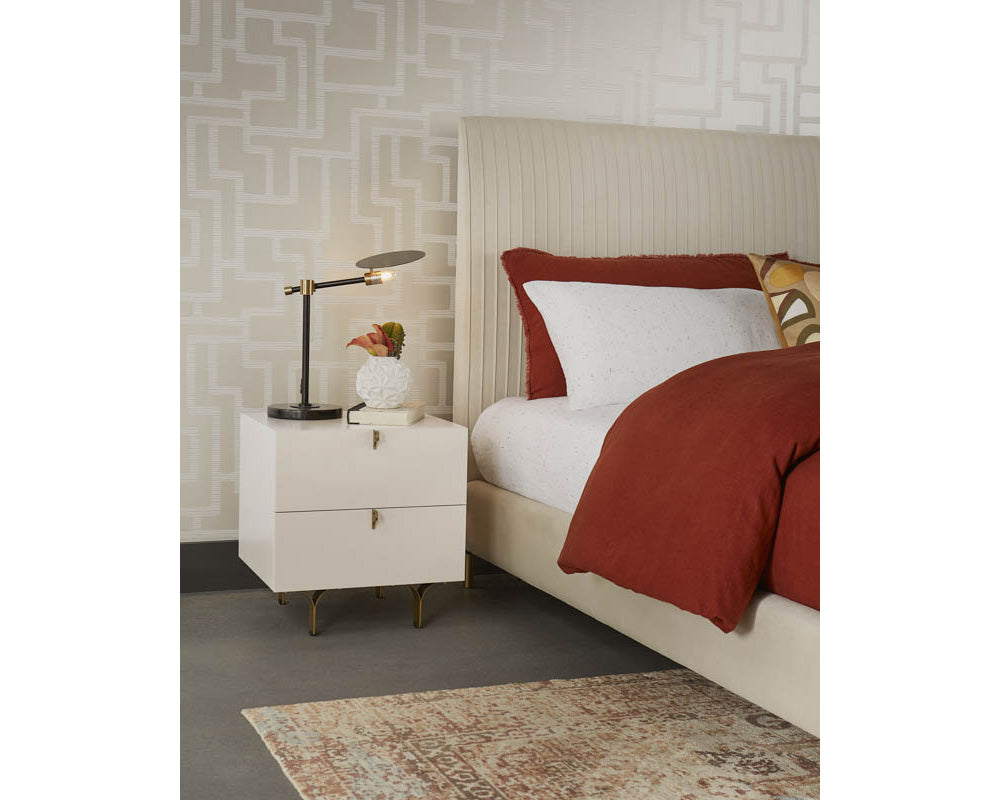 Celine Nightstand - modern storage for your bedside | Image 2 | InSTYLE Home & Rugs