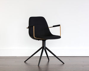 Cassius Swivel Dining Armchair - comfortable dining experience | Image 10 | InSTYLE Home & Rugs