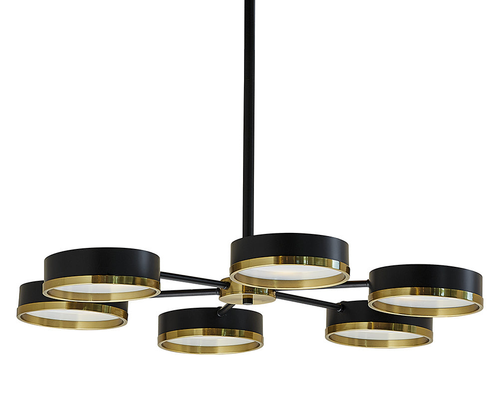 Oswin Chandelier - elegant chandeliers for interiors | Image 1 | InSTYLE Home & Rugs