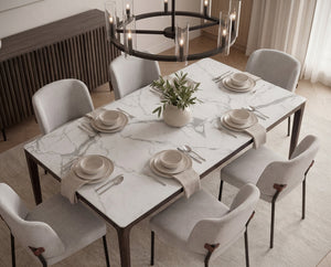Queens Dining Table - elegant tables for dining rooms | Image 3 | InSTYLE Home & Rugs
