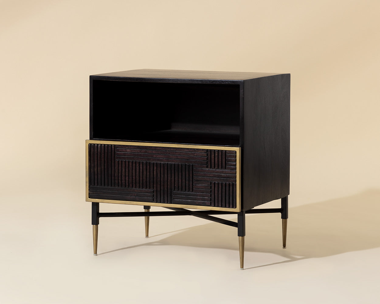 Markwood Nightstand - modern storage for your bedside | Image 1 | InSTYLE Home & Rugs
