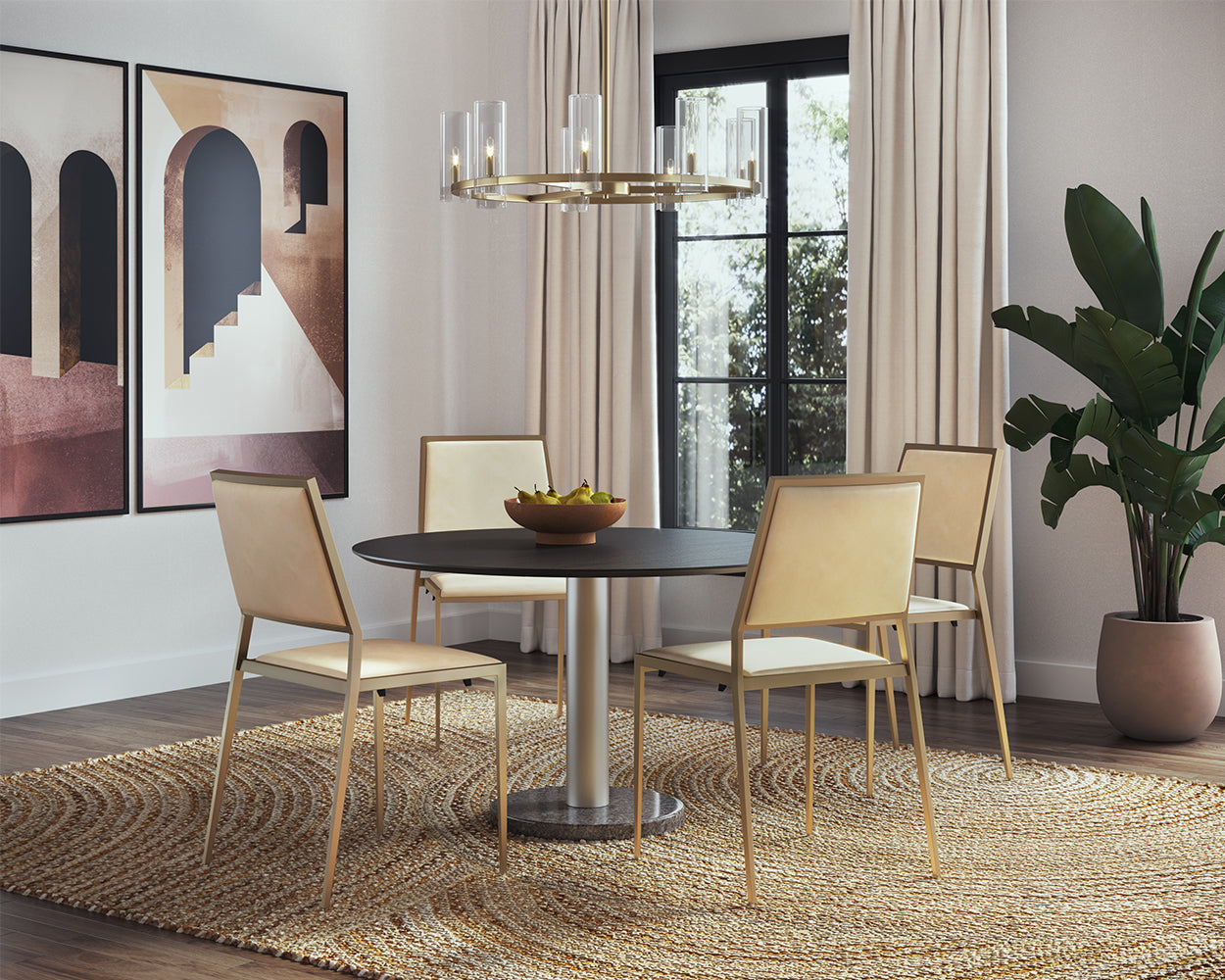 Monaco Dining Table - perfect for family meals | Image 2 | InSTYLE Home & Rugs