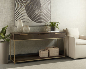 Rebel Console Table With Drawers - sleek design for modern homes | Image 4 | InSTYLE Home & Rugs