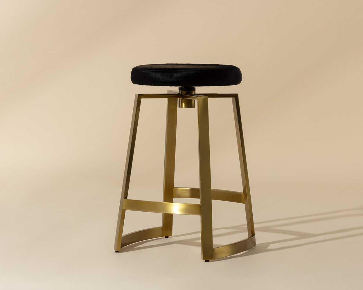 Hendrix Swivel Counter Stool - perfect for modern counters | Image 1 | InSTYLE Home & Rugs