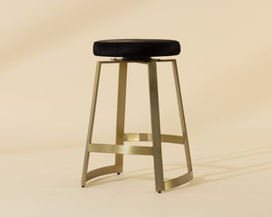 Hendrix Swivel Counter Stool - perfect for modern counters | Image 1 | InSTYLE Home & Rugs