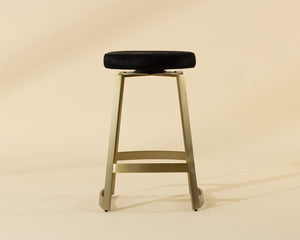 Hendrix Swivel Counter Stool - perfect for modern counters | Image 4 | InSTYLE Home & Rugs