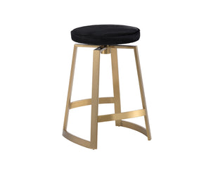 Hendrix Swivel Counter Stool - perfect for modern counters | Image 6 | InSTYLE Home & Rugs