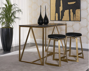 Hendrix Swivel Counter Stool - perfect for modern counters | Image 2 | InSTYLE Home & Rugs