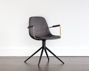 Cassius Swivel Dining Armchair - comfortable dining experience | Image 17 | InSTYLE Home & Rugs