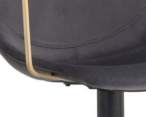 Cassius Swivel Dining Armchair - comfortable dining experience | Image 8 | InSTYLE Home & Rugs