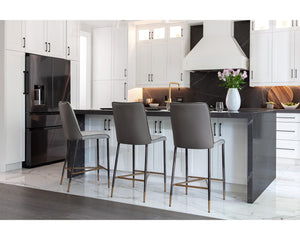 Klaus Counter Stool - sleek stools for kitchen bars | Image 2 | InSTYLE Home & Rugs
