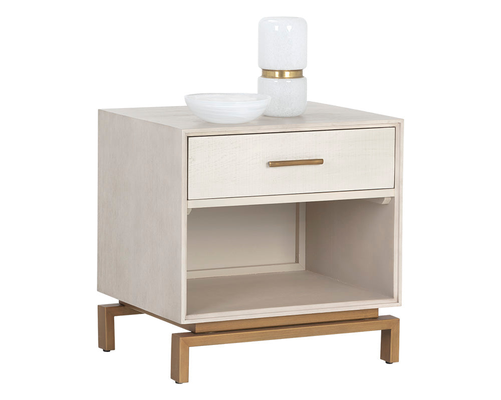 Valencia Nightstand - modern storage for your bedside | Image 1 | InSTYLE Home & Rugs