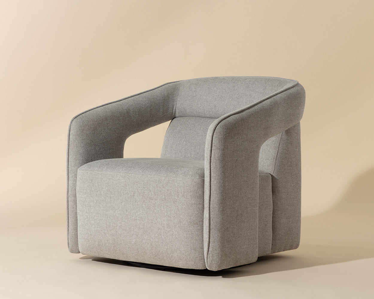 Kendrick Swivel Lounge Chair - comfortable chairs for relaxation | Image 2 | InSTYLE Home & Rugs