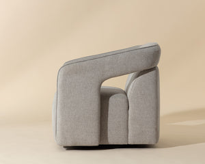 Kendrick Swivel Lounge Chair - comfortable chairs for relaxation | Image 12 | InSTYLE Home & Rugs