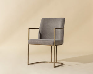 Rayla Dining Armchair - elegant seating for dining areas | Image 1 | InSTYLE Home & Rugs