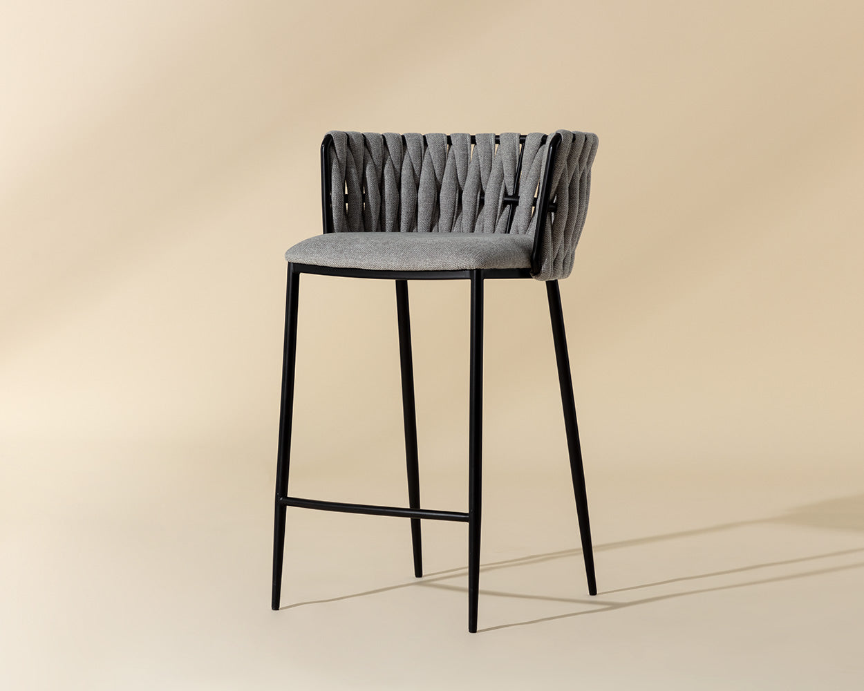 Sarai Counter Stool - perfect for modern counters | Image 1 | InSTYLE Home & Rugs