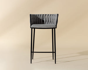 Sarai Counter Stool - perfect for modern counters | Image 3 | InSTYLE Home & Rugs