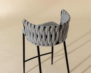 Sarai Counter Stool - perfect for modern counters | Image 5 | InSTYLE Home & Rugs
