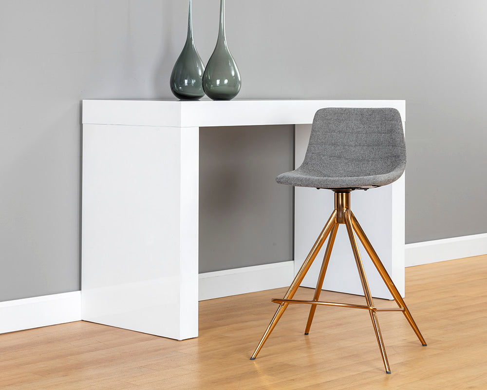 Andres Swivel Counter Stool - perfect for modern counters | Image 2 | InSTYLE Home & Rugs