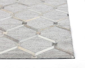 Bordeaux Hand-made Rug - elegant rugs for living spaces | Image 6 | InSTYLE Home & Rugs