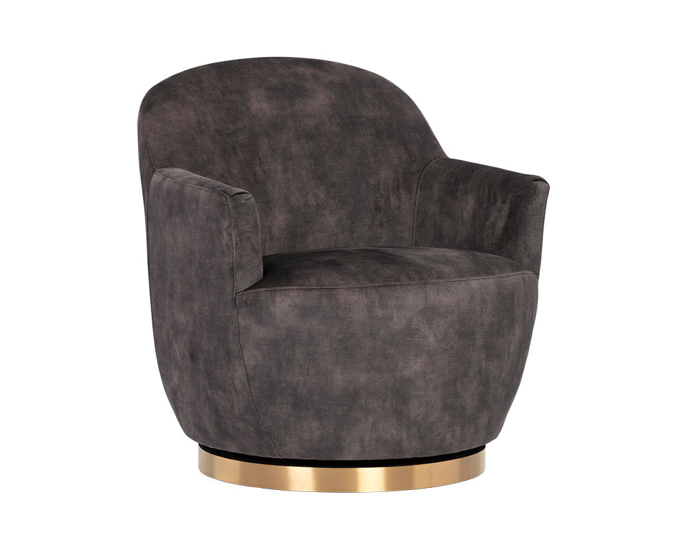 Casey Swivel Lounge Chair - comfortable chairs for relaxation | Image 1 | InSTYLE Home & Rugs