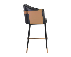Carter Barstool - modern bar seating with style | Image 4 | InSTYLE Home & Rugs