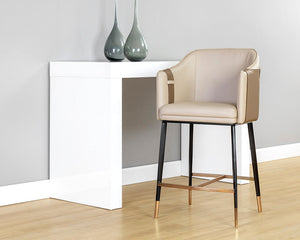 Carter Counter Stool - perfect for modern counters | Image 3 | InSTYLE Home & Rugs