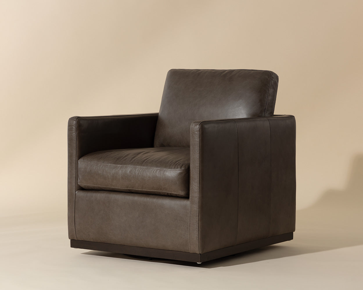 Portman Swivel Lounge Chair - comfortable chairs for relaxation | Image 1 | InSTYLE Home & Rugs