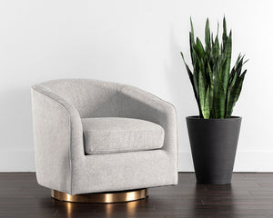 Hazel Swivel Lounge Chair - perfect for casual unwinding | Image 26 | InSTYLE Home & Rugs
