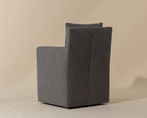 Glenrose Wheeled Dining Armchair - elegant seating for dining areas | Image 18 | InSTYLE Home & Rugs