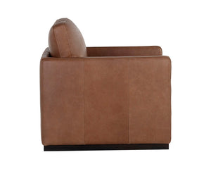 Portman Swivel Lounge Chair - comfortable chairs for relaxation | Image 6 | InSTYLE Home & Rugs