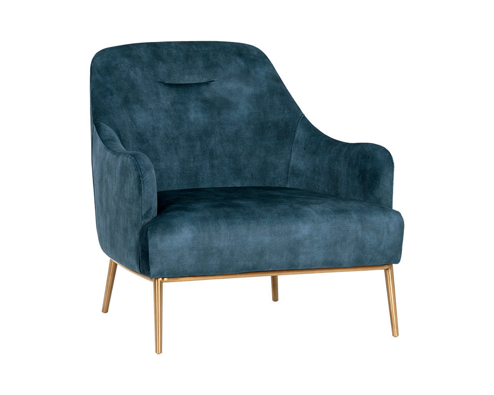 Cameron Lounge Chair - perfect for casual unwinding | Image 2 | InSTYLE Home & Rugs