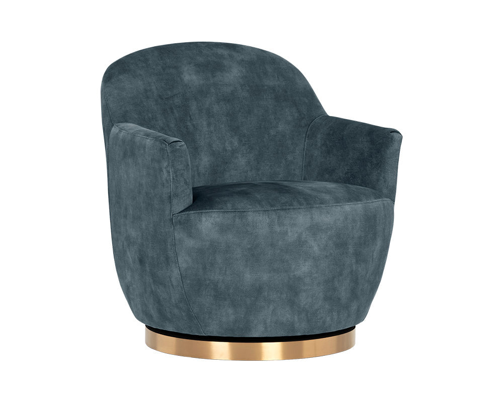 Casey Swivel Lounge Chair - comfortable chairs for relaxation | Image 2 | InSTYLE Home & Rugs