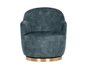 Casey Swivel Lounge Chair - comfortable chairs for relaxation | Image 12 | InSTYLE Home & Rugs