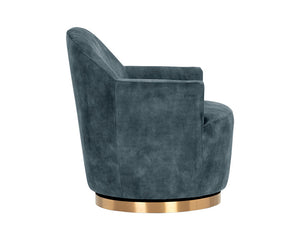Casey Swivel Lounge Chair - comfortable chairs for relaxation | Image 13 | InSTYLE Home & Rugs