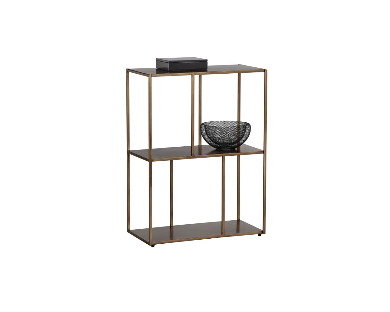 Eiffel Low Bookcase - slim tables for entryways | Image 2 | InSTYLE Home & Rugs